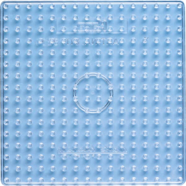 Hama Maxi Perleplade - Transparent firkantet 16x16 cm.