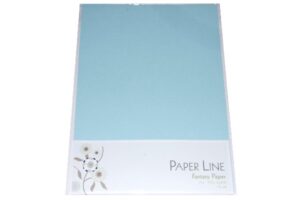 Paper Line lyseblå A4 karton 180g pakke med 10 ark.