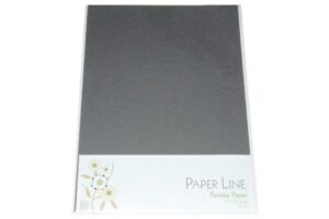 Pakke med 10 stk. grå A4 karton fra Paper Line i kategorien papir og karton.