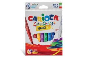 Carioca magiske tuscher med farveskift, pakke med 10 stk.