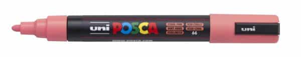 Posca tusch i koralpink fra PC-5M-serien - 1 stk