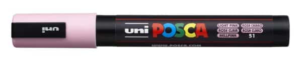 Uni Posca PC-5M marker i lyserød - PC-5M - 1stk.