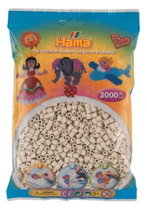 Hama Perler Kit Midi med 3000 stk i pose til kreativ leg og design.