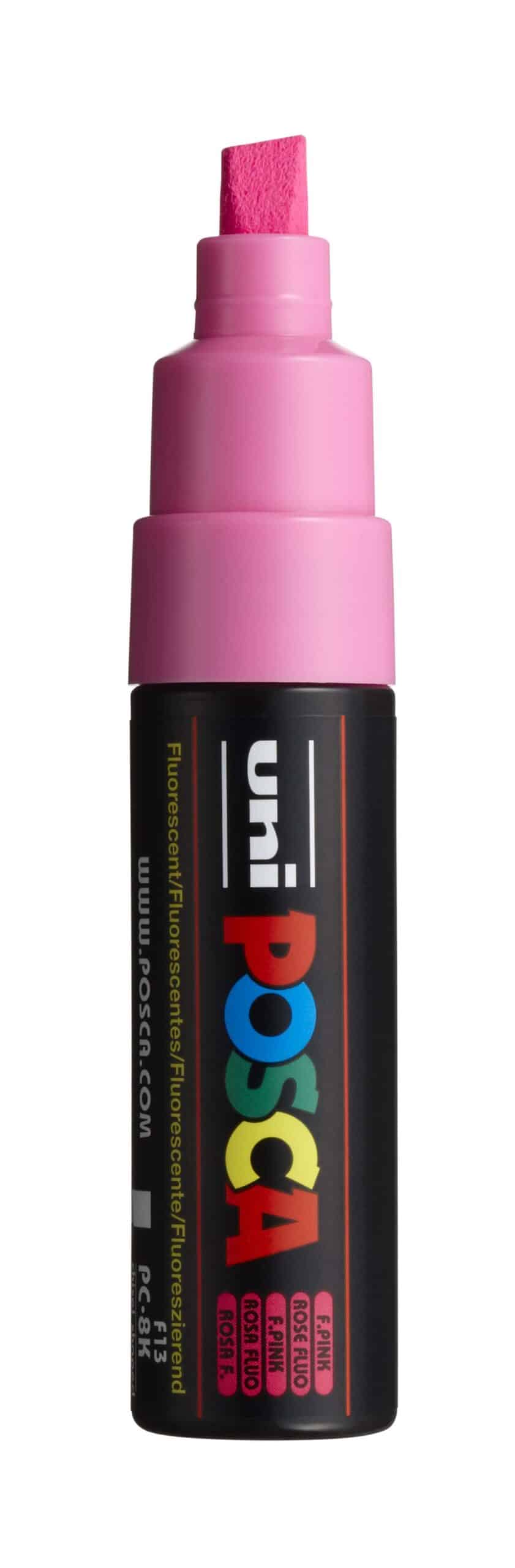 Posca Tusch Fluo Pink - PC-8K - 1stk