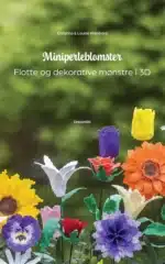 Miniperleblomster: Perlebog af Christina og Louise Kronborg med 3D-blomstermønstre.